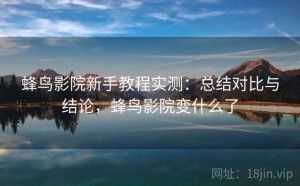 蜂鸟影院新手教程实测：总结对比与结论，蜂鸟影院变什么了