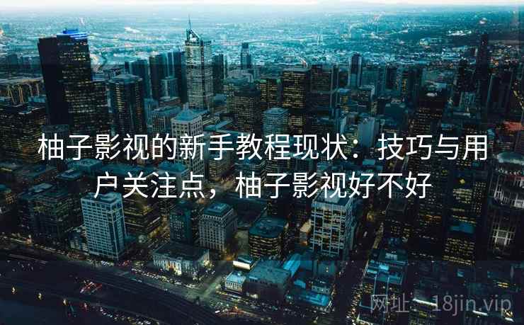 柚子影视的新手教程现状：技巧与用户关注点，柚子影视好不好