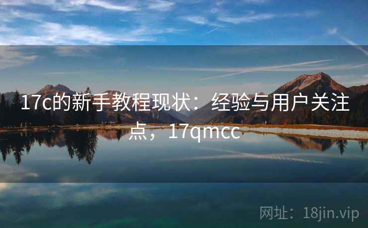 17c的新手教程现状：经验与用户关注点，17qmcc