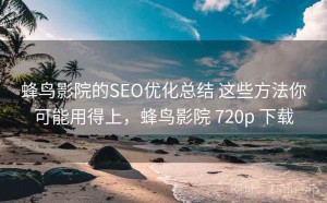 蜂鸟影院的SEO优化总结 这些方法你可能用得上，蜂鸟影院 720p 下载