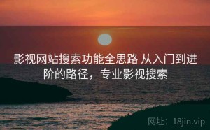 影视网站搜索功能全思路 从入门到进阶的路径，专业影视搜索