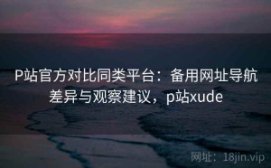 P站官方对比同类平台：备用网址导航差异与观察建议，p站xude
