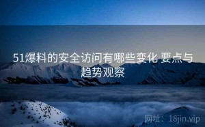 51爆料的安全访问有哪些变化 要点与趋势观察