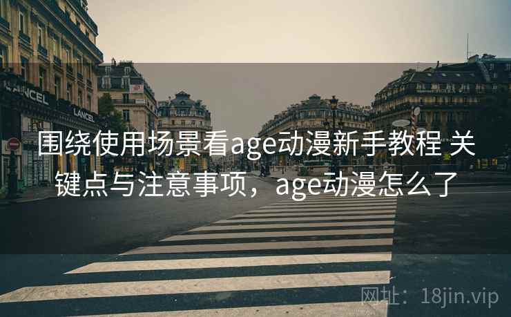 围绕使用场景看age动漫新手教程 关键点与注意事项，age动漫怎么了