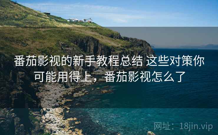 番茄影视的新手教程总结 这些对策你可能用得上，番茄影视怎么了