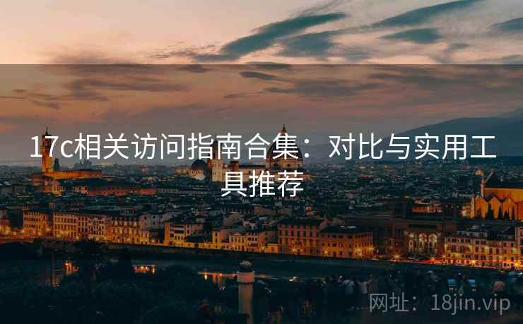 17c相关访问指南合集：对比与实用工具推荐