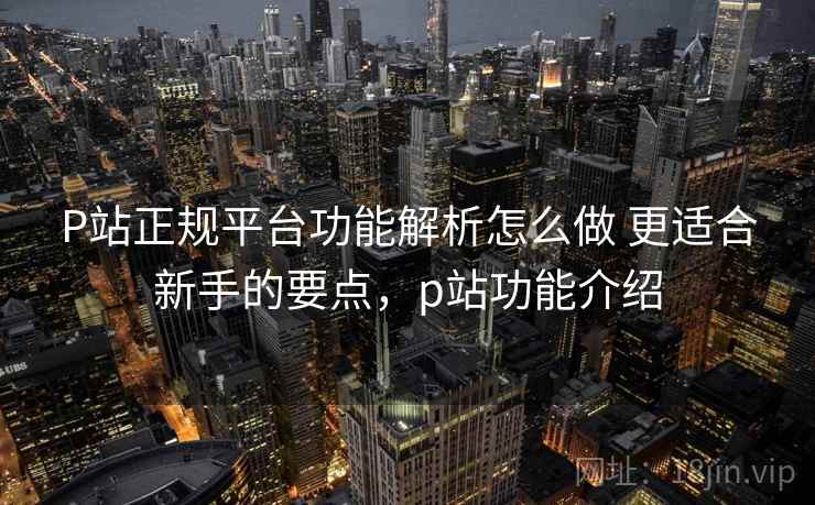 P站正规平台功能解析怎么做 更适合新手的要点，p站功能介绍
