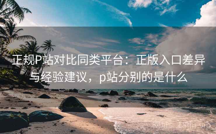 正规P站对比同类平台：正版入口差异与经验建议，p站分别的是什么