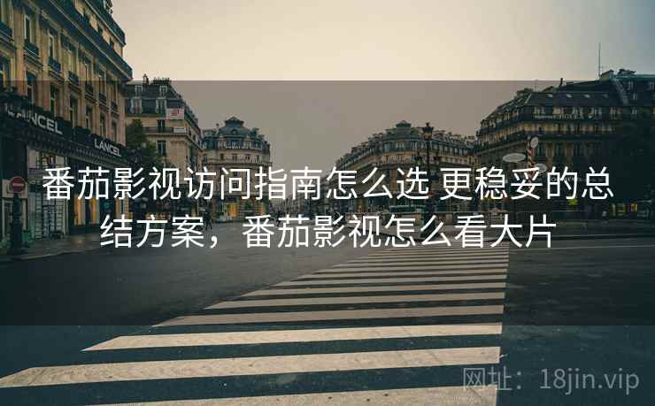 番茄影视访问指南怎么选 更稳妥的总结方案，番茄影视怎么看大片