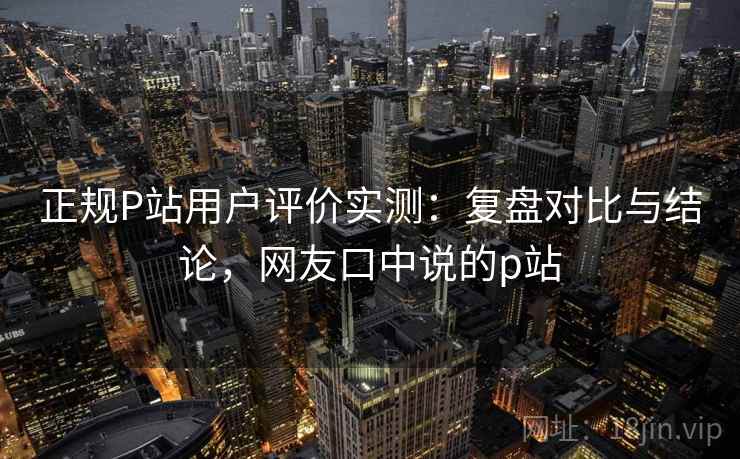 正规P站用户评价实测：复盘对比与结论，网友口中说的p站