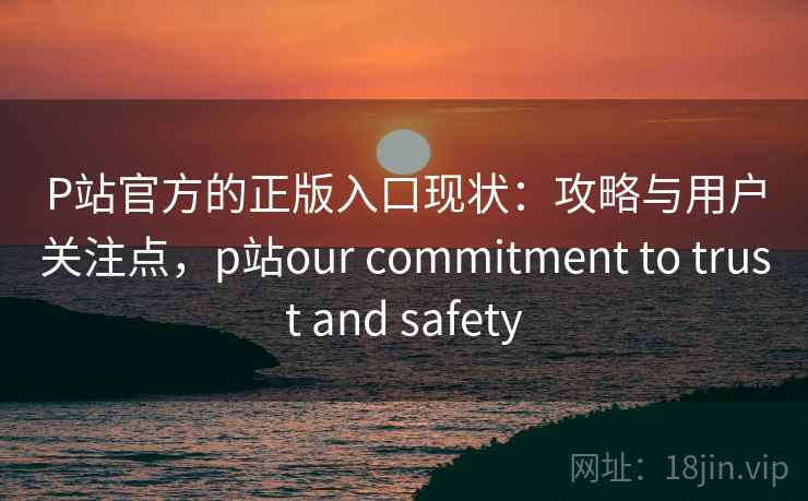 P站官方的正版入口现状：攻略与用户关注点，p站our commitment to trust and safety